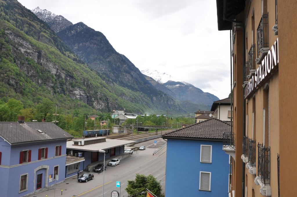 Albergo Stazione Bodio Eksteriør billede